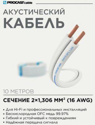 SWH 16.OFC.1,306.10 – профессиональный акустический кабель для подключения акустических систем к звукоусиливающему оборудованию.Проводники – фото 1