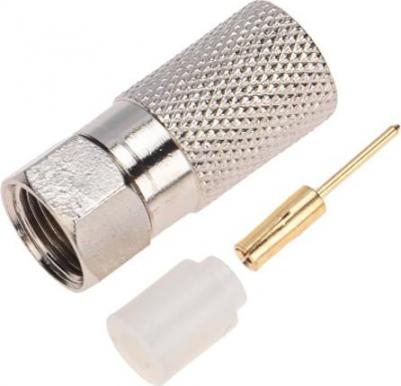 F-разъем RG-11 с пином 50 шт – фото 3