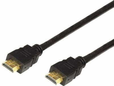 Кабель HDMI - HDMI 1.4, 1,5м, Gold, угловой, цена за 1 шт – фото 1