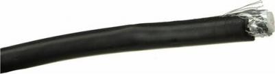 Кабель коаксиальный RG-6U, 75Ом, CCS/Al/Al, 48%, 100м, OUTDOOR, черный, цена за 1 бухта – фото 1