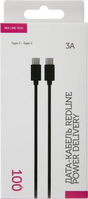 Кабель Power Delivery USB Type-C, черный – фото 2