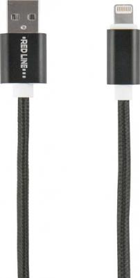 Кабель USB - 8-pin neylon, Black – фото 1