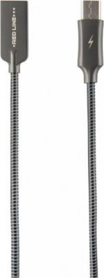 USB Кабель Flex USB - USB Type-C черный, 1 м – фото 3