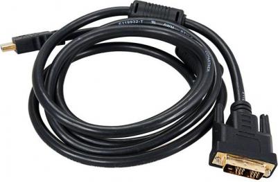 Аксессуар HDMI - DVI-D 1.5m Gold 17-6303 – фото 3