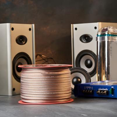 Кабель акустический 2х2,50мм?, прозрачный SILICON, 100м, цена за 1 бухта