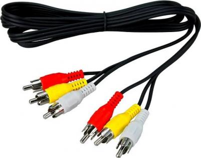 Кабель RCA (тюльпан) 1.5 метра (17-0202) – фото 4