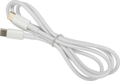 Кабель Type-C - Type-C PD 100W/1m/PVC/white/, цена за 1 шт