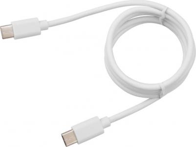Кабель Type-C - Type-C PD 60W/1m/PVC/white/, цена за 1 шт