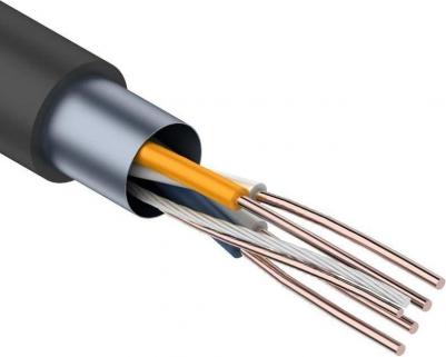 Кабель витая пара F/UTP, CAT 5e, PE, 2PR, 24AWG, OUTDOOR, SOLID, черный, 305м, цена за 1 бухта – фото 1