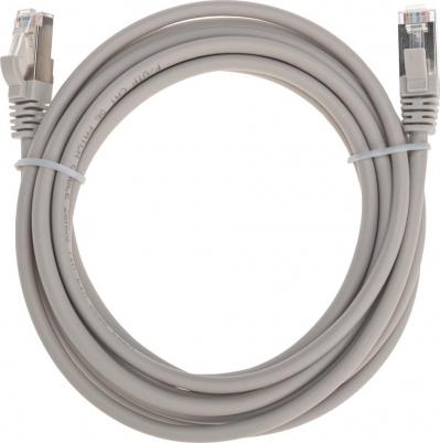 Патч-корд F/UTP, CAT 5e, RJ45-RJ45, 26AWG, LSZH, серый, 3м, цена за 1 шт
