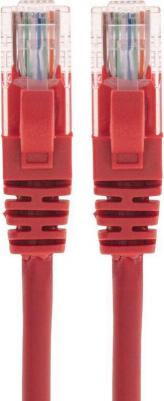 Патч-корд U/UTP, CAT 5e, RJ45-RJ45, 26AWG, LSZH, красный, 1,5м, цена за 1 шт – фото 2