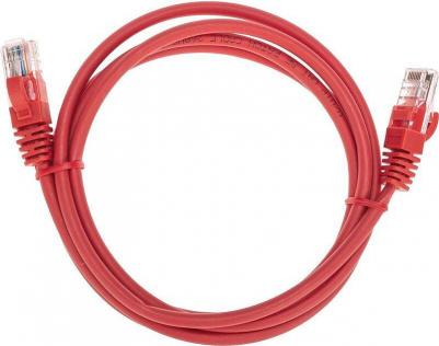 Патч-корд U/UTP, CAT 5e, RJ45-RJ45, 26AWG, LSZH, красный, 1,5м, цена за 1 шт