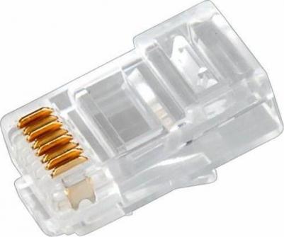 Сетевой коннектор RJ-45 8P8C CAT 6 – фото 1