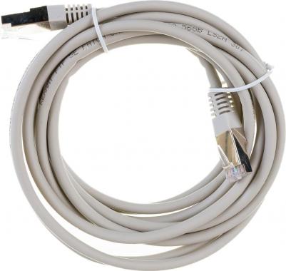 Шнур коммутационный, патч-корд F/UTP RJ45-RJ45, CAT 5e, ZH нг(А)-HF, серый, 3м, цена за 1 шт – фото 3