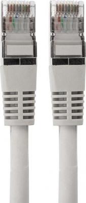 Шнур коммутационный, патч-корд F/UTP RJ45-RJ45, CAT 6, ZH нг(А)-HF, серый, 3м, цена за 1 шт – фото 1