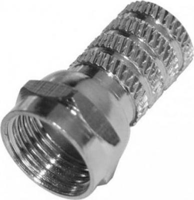 Штекер 03-008B F-разъем RG-59 (05-4002) 100 штук в упаковке – фото 2