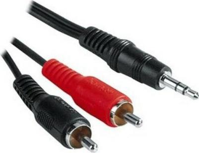Кабель jack 3.5 jack на 2 тюльпана 2RCA 3 метра тюльпаны на джек Aux – фото 6