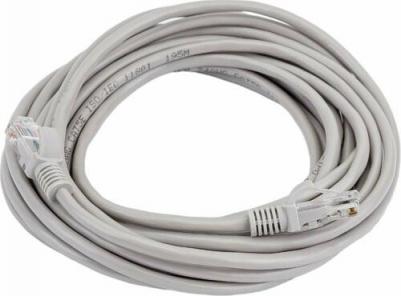Сетевой кабель UTP cat.5e RJ45 15m Gray 003-300030 4627110090552