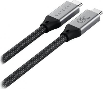 Аксессуары для гаджетов Кабель USB4 Pro Cable - 1.2M для зарядки и передачи данных, Серый космос, ST-YU4120M – фото 2