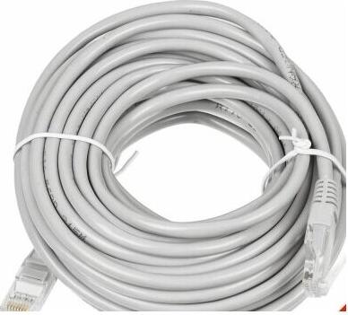 (k-09100-50) литой UTP Кат.5e 10м серый – фото 1