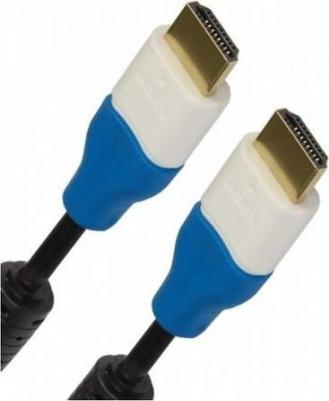 Кабель HDMI-HDMI v1.4 4K, экранированный, ферритовый фильтр, 10м, черный – фото 4