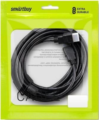 Кабель HDMI - HDMI ver.2.0, 2 фильтра, черный, 10 м – фото 1