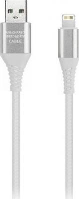 Кабель iK-512ERG, Lightning - USB, 2 А, 1 м, белый 5866334 – фото 1