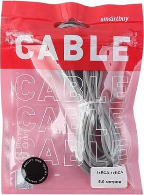 Кабель RCA(M)-RCA(M), 5м, серый (KA-115-150) – фото 2