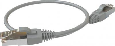 Коммутационный шнур является многожильным экранированным кабелем типа "витая пара", оконцованным с обеих сторон экранированными коннекторами RJ45 4657809472796