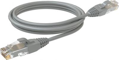Патч-корд вилка RJ-45, вилка RJ-45, кат.5E, LSZH, 3м, серый [pc 4545.5eu26.3lszhgy]