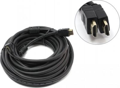 Кабель HDMI-HDMI v1.4 4K, ферритовый фильтр, 10м, черный CG511D – фото 2