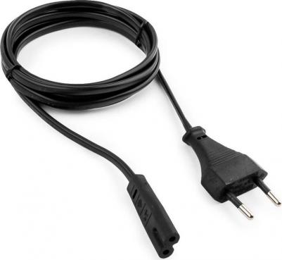 Кабель IEC 320 C7-CEE 7/16, M-F 1,8м Black (TP228-IEC320-C7--CEE7)