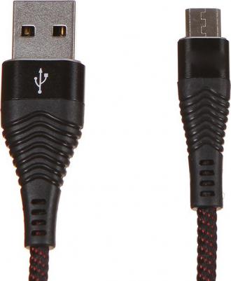 Кабель microUSB forza 2.0m black – фото 1