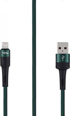 Кабель USB-A/Lightning Envy 1.2m нейлон green – фото 5