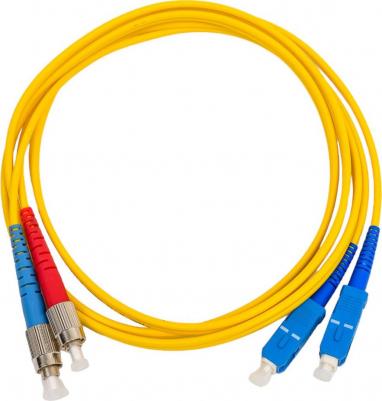 Дуплексный оптический патч-корд DPC-TOP-652-FC/U-SC/U-1.5
