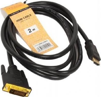 Кабель HDMI - DVI-D (19M -25M) 2m (LCG135F-2M) – фото 4