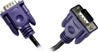Кабель VGA-VGA, M-M 3м Black (QCG120H-3M) – фото 1