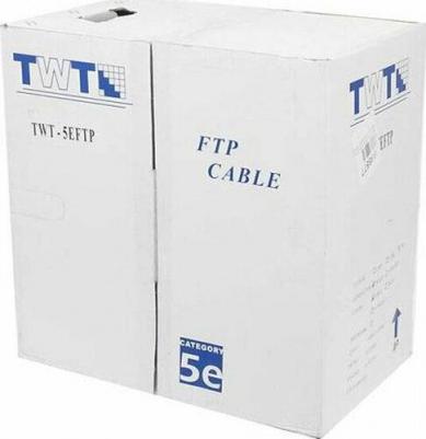 Кабель FTP, 4 пары, Кат. 5e, LSZH, универсальный, с тросом, 305м в кат, -5EFTP-UNV-TR – фото 1