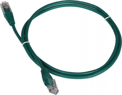 Патч-корд LanMaster UTP, вилка RJ-45, вилка RJ-45, кат.5E, ПВХ, 3м, зеленый [twt-45-45-3.0-gn]