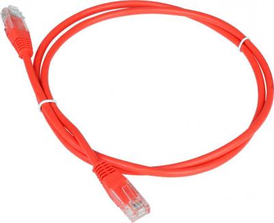 Патч-корд LanMaster вилка RJ-45, вилка RJ-45, кат.5E, ПВХ, 3м, красный [twt-45-45-3.0-rd]
