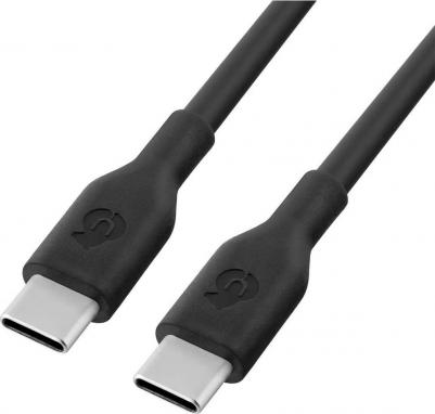 Кабель Life Cable UCB-C/UCB-C 2 м чёрный (DC23BL20LF-CC) – фото 5