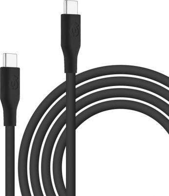 Кабель Life Cable UCB-C/UCB-C 2 м чёрный (DC23BL20LF-CC) – фото 6