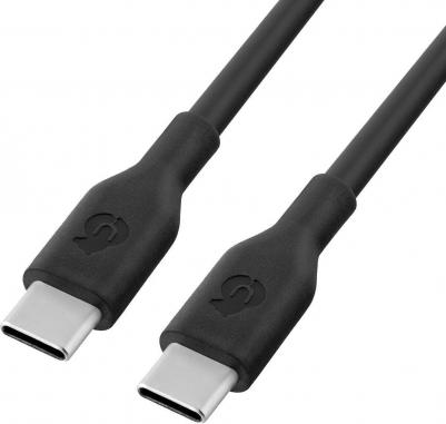 Кабель Life Cable USB-C/USB-C 1.2 м чёрный – фото 4