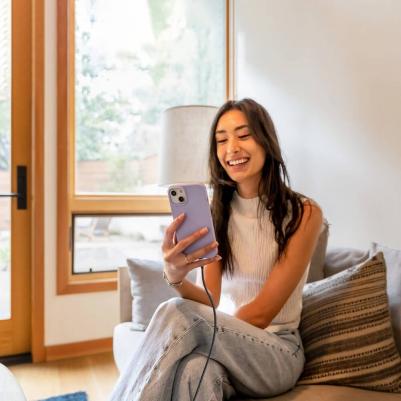 Кабель зарядный Trend USB-C | Lightning 1,2 метра, черный – фото 3