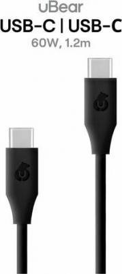Кабель зарядный Trend USB-C|USB-С 1,2 метра, 60W, черный – фото 4