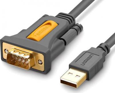 Аксессуар CR104 USB - DB9 RS-232 1.5m Dark Grey 20211 – фото 3