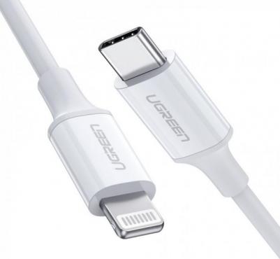 Кабель 60749 USB Type-C-Lightning 2 м, белый – фото 1