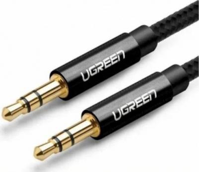 Кабель аудио AV112, Jack 3.5 (m) - Jack 3.5 (m), 2м, черный [50363] – фото 4