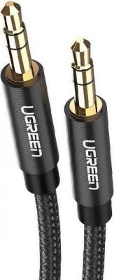 Кабель AV112 3.5 mm Male to 3.5 mm Male Cable (1 метр) чёрный (50361) – фото 5