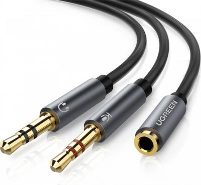 Кабель AV140 (20899) Dual 3.5mm Male To – фото 3